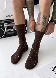 Skarpety Milena 0125-146 Kropki 39-46