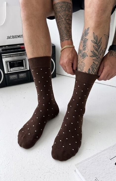 Skarpety Milena 0125-146 Kropki 39-46