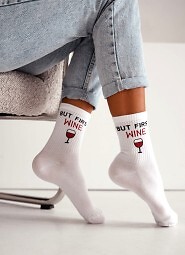Skarpety Milena 0200-240 But First Wine 37-41