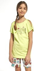 Piżama Cornette Young Girl 242/61 Wow kr/r 134-164