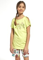 Piżama Cornette Young Girl 242/61 Wow kr/r 134-164
