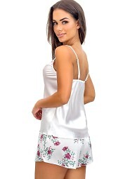 Piżama Donna Julia 1/2 w/r Ecru S-2XL