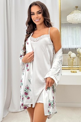 Koszula Donna Julia w/r Ecru S-2XL