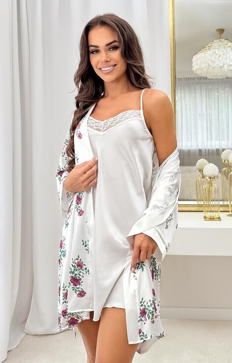 Koszula Donna Julia w/r Ecru S-2XL