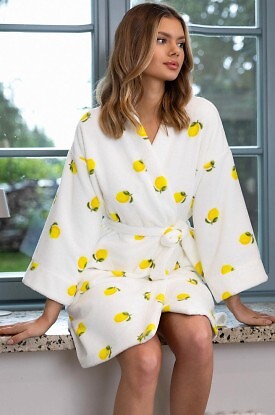 Szlafrok Sensis Lemons S-XL