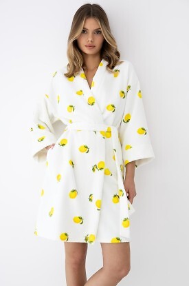 Szlafrok Sensis Lemons S-XL - zdjęcie 2