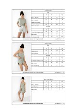 Piżama Sensis Yara kr/r S-XL