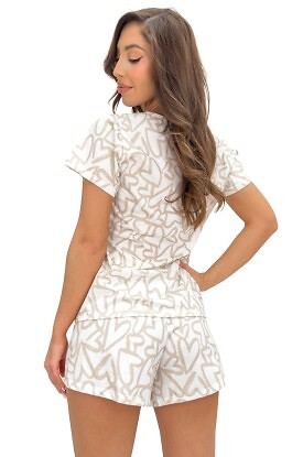 Piżama Donna Adore Short kr/r S-2XL - zdjęcie 2