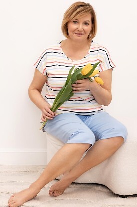 Piżama Regina 4001 kr/r 2XL L26 - zdjęcie 2