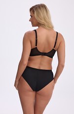 Biustonosz Soft Gaia BS 005 Charlotte Czarny-Beż