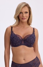 Biustonosz Semi Soft Gaia BS 1342 Evelyn Fiolet
