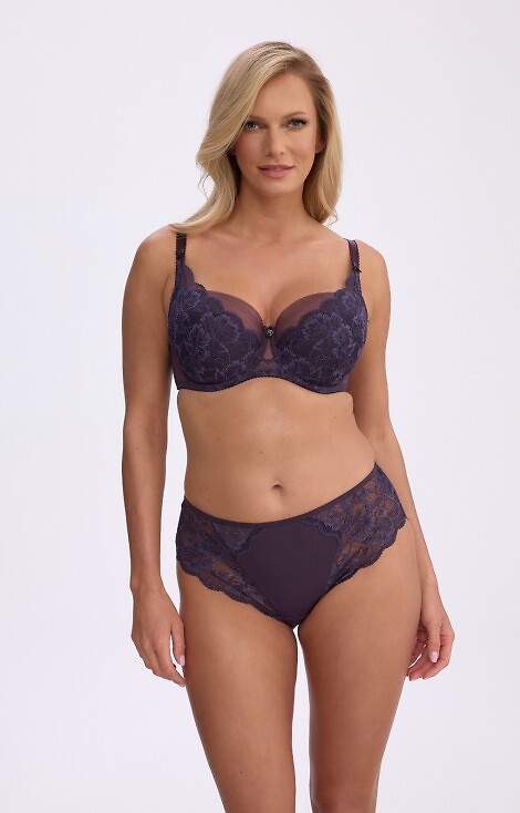 Biustonosz Semi Soft Gaia BS 1342 Evelyn Fiolet