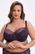 Biustonosz Semi Soft Gaia BS 1342 Evelyn Maxi Fiolet
