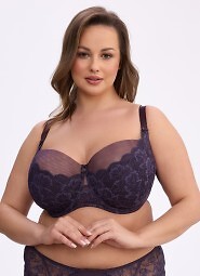 Biustonosz Semi Soft Gaia BS 1342 Evelyn Maxi Fiolet