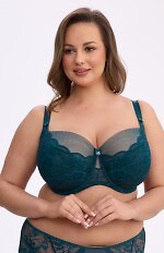 Biustonosz Semi Soft Gaia BSM 1342 Evelyn Maxi Zielony