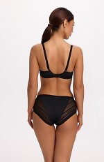Biustonosz Semi Soft Gaia BS 1395 Alicia Czarny