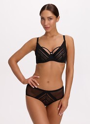 Biustonosz Semi Soft Gaia BS 1395 Alicia Czarny