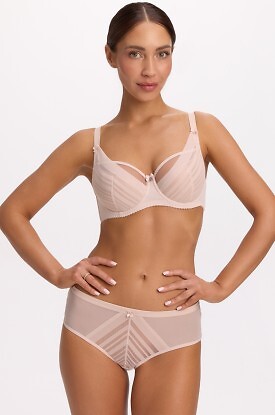 Biustonosz semi soft Gaia BS 1395 Alicia Perłowy