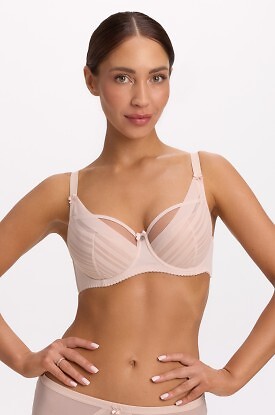 Biustonosz semi soft Gaia BS 1395 Alicia Perłowy - zdjęcie 2