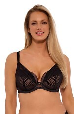 Biustonosz Full Cup Gaia BS 1396 Alicia Czarny