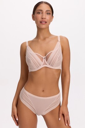 Biustonosz soft balconette Gaia BS 1397 Alicia Perłowy