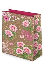 Torba Paw T-2 Kraft Set 159 Kwiaty A'10