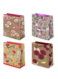 Torba Paw T-2 Kraft Set 159 Kwiaty A'10