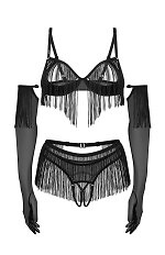 Komplet Obsessive Rossay S-3XL