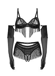 Komplet Obsessive Rossay S-3XL