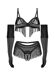 Komplet Obsessive Rossay S-3XL