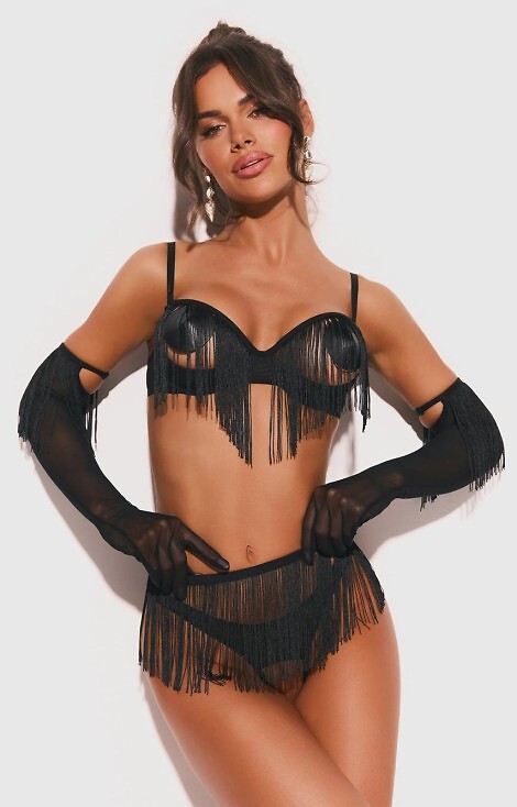 Komplet Obsessive Rossay S-3XL