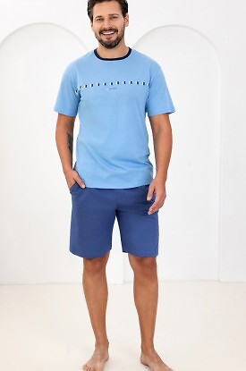 Piżama Regina 510 kr/r 2XL-3XL L26 - zdjęcie 2