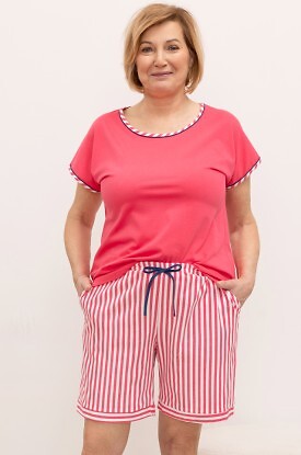 Piżama Regina 4004 kr/r 2XL-3XL L26 - zdjęcie 2