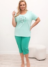 Piżama Regina 4007 kr/r 2XL-3XL L26