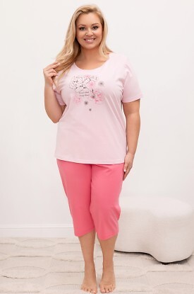 Piżama Regina 4007 kr/r 2XL-3XL L26