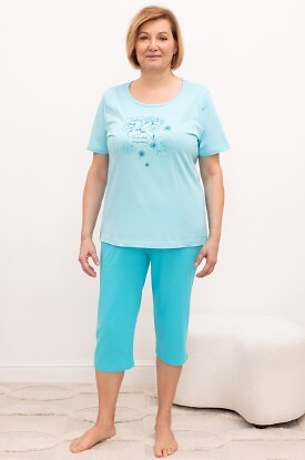 Piżama Regina 4007 kr/r 2XL-3XL L26 - zdjęcie 2