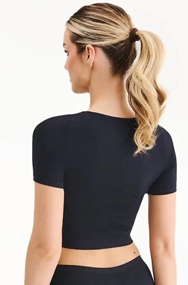 Koszulka Gabriella S116 Seamless Crop T-Shirt S-XL