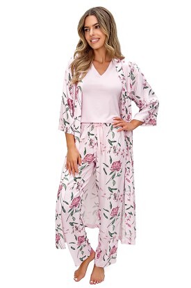 Piżama Donna Gabriela Long kr/r S-2XL - zdjęcie 2