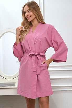 Szlafrok L&L 2611 S-XL - zdjęcie 2