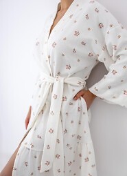 Szlafrok Sensis Coralie Frotte S-XL