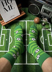 Skarpety Milena 0125-147 Piłki I Paski 39-46