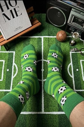 Skarpety Milena 0125-147 Piłki I Paski 39-46