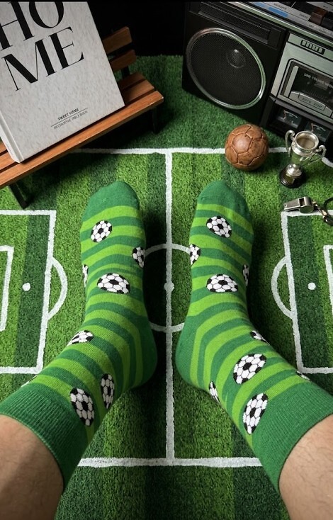 Skarpety Milena 0125-147 Piłki I Paski 39-46