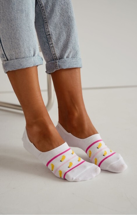 Stopki Milena 0576-030 Banany Paski 36-41