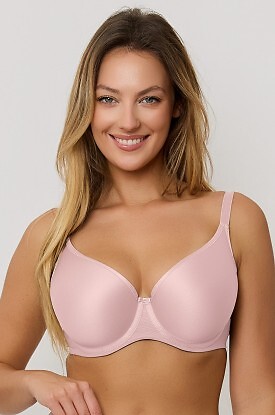 Biustonosz full cup Mefemi Alice BF31 Różowy - zdjęcie 2