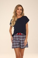 Piżama De Lafense 055 Morgan kr/r S-2XL