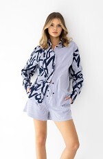 Piżama Sensis Hallie kr/r S-XL rozpinana