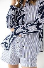 Piżama Sensis Hallie kr/r S-XL rozpinana