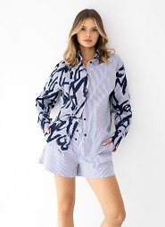 Piżama Sensis Hallie kr/r S-XL rozpinana