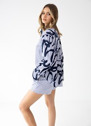 Piżama Sensis Hallie kr/r S-XL rozpinana